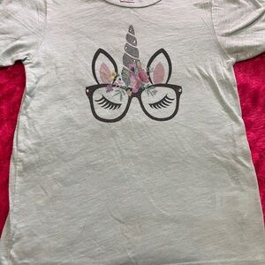 Kavio Green Short Sleeve Tee with Whimsical Design